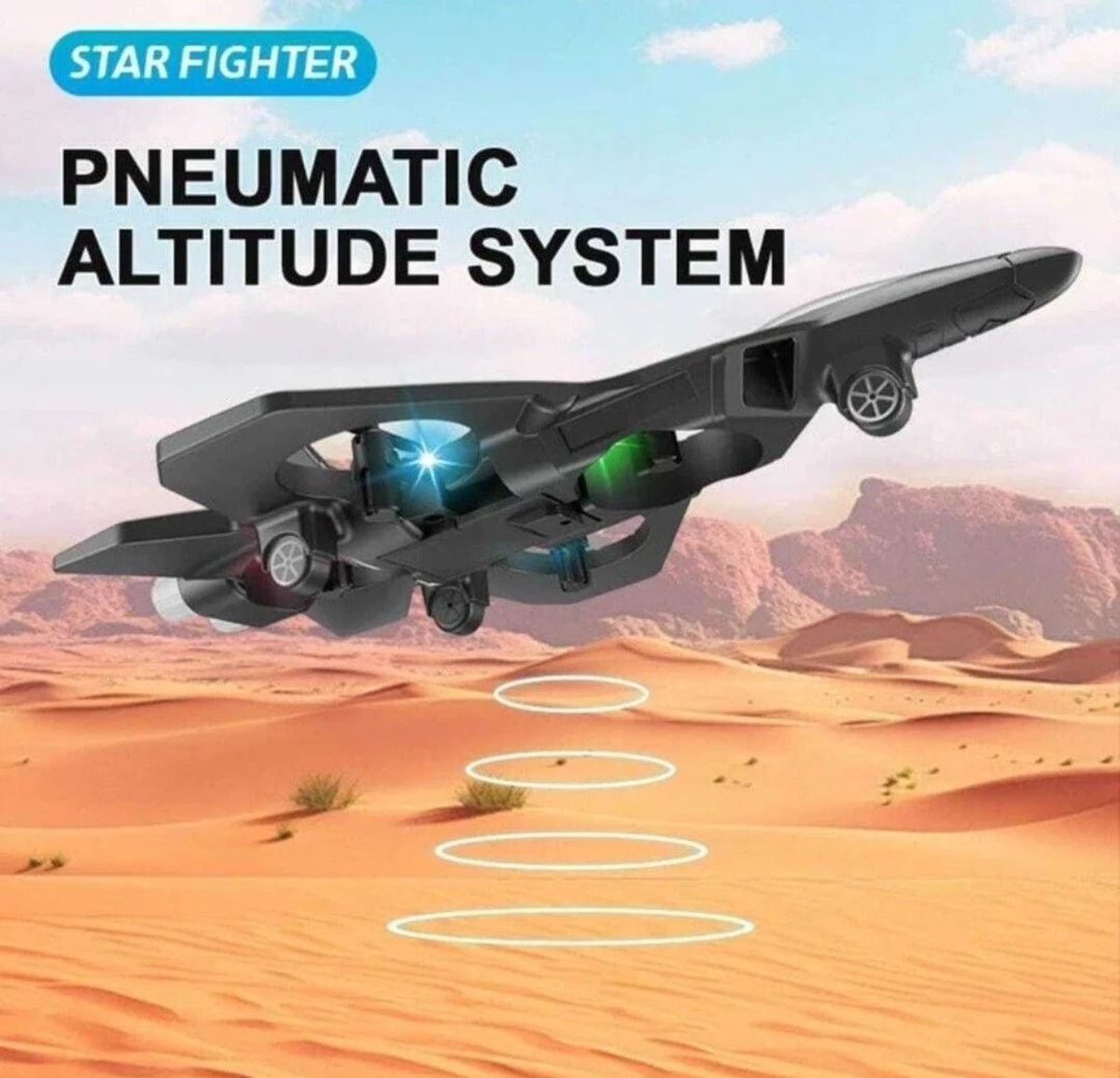 X33 Fighter Aircraft Drone - Remote Control Quadcopter