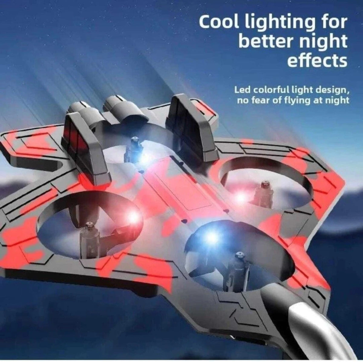 X33 Fighter Aircraft Drone - Remote Control Quadcopter