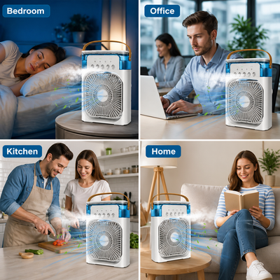 Air Cooler Fan Portable Humidifier Air Cooler Mist Fan Mini Cooler Mini Mist Spray Air Cooler