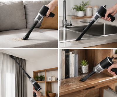 3 In 1 Car Vacuum Cleaner